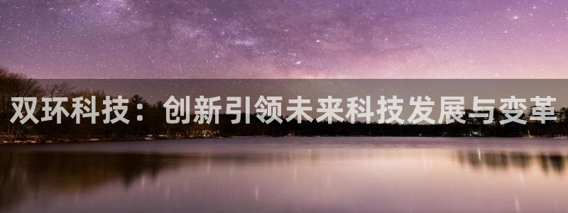 双环科技：创新引领未来科技发展与变革